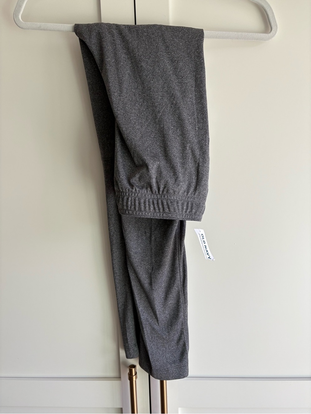 Old Navy YouthHeather Charcoal Gray Pull-On Leggings